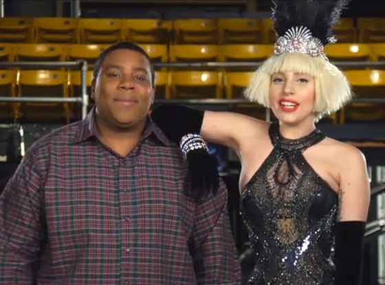 Lady Gaga, Kenan Thompson Lady Gaga, Kenan Thompson